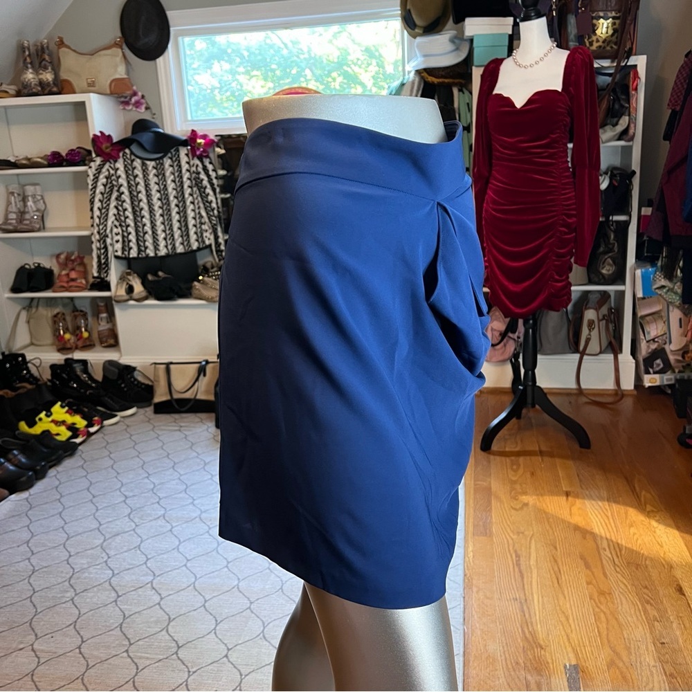 ANNA CATE COLLECTION Skylark Navy Large Skirt - Picture 4 of 9
